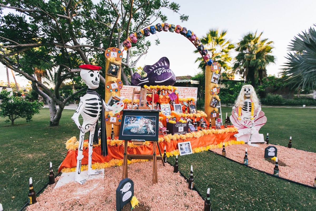 2015 Day of the Dead Altar Competition Flora Farms