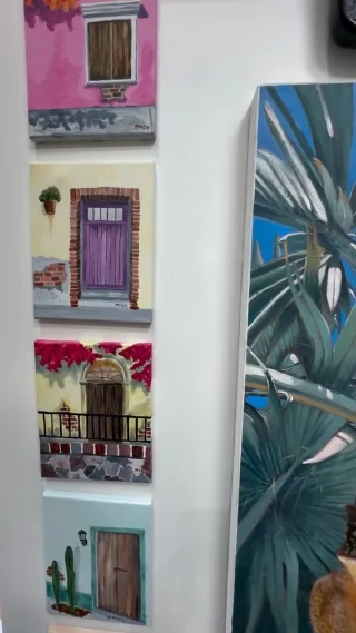 A peek into Mexico, a door at a time.

SERIE PUERTAS 
8 x 10 in. each
Marcia C.