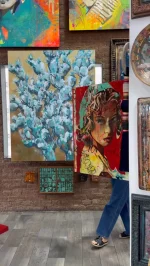 Passion on canvas.

AMOR ROJO
31.5 x 39.5 in.
mixed media on canvas
David R.