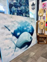 Like clouds, like waves.

Peces soñadores
 62 x 48 in.
Mixed media on canvas
Hugo O.

Pez gordo gallery
Shoppes at Palmilla
info@pezgordoscabos.com
🌎 We ship worldwide